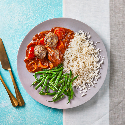 Lamb Meatball Rogan Josh 