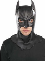  Batman The Dark Knight Rises Full Batman Mask, Black, One Size: Clothing
