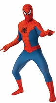 Adult Mens Marvel Comics Hero Spiderman 2nd Skin Full Body Jumpsuit