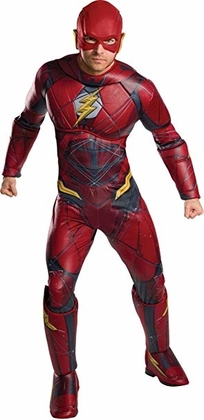 Rubie's Costume Co. Men's Justice League Deluxe Flash Costume