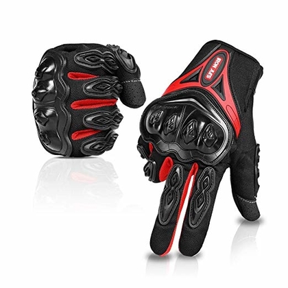 Deadpool Motorcycle gloves Full finger durable for road racing bike summer spring