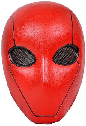 OSdream Glass Fiber + Resin Protective Mask for Airsoft Paintball Display/CS Protection (Red)