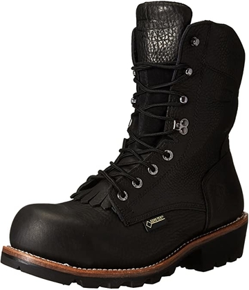 Wolverine Men's Buckeye EAA Safety-Toe 8" Logger Work Boot