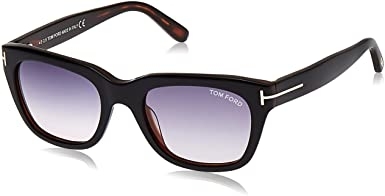 Tom Ford SNOWDON FT0237 05B Black/Other Sunglasses Grey Gradient 52mm Lens