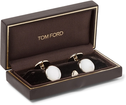 Tom Ford mother of pearl cufflinks