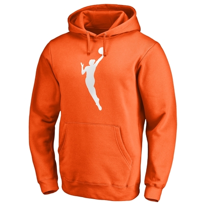 Men's WNBA Gear Fanatics Branded Orange Primary Logo Pullover Hoodie