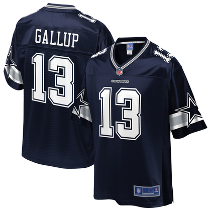 Men's Dallas Cowboys Michael Gallup NFL Pro Line Navy Player Jersey