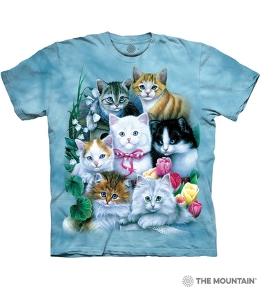 The Mountain Adult Unisex T-Shirt - Kittens