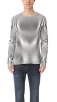 Reversible Raw Edge Breton Sweatshirt