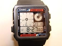 Casio Twin-Graph AE-20W NOS