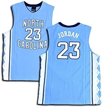 North Carolina Jordan 23# Blue Men's Jersey