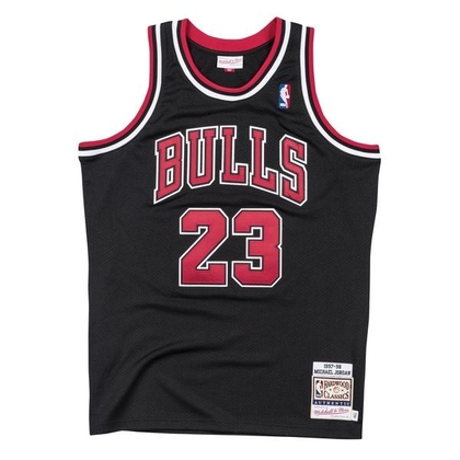 Michael Jordan Chicago Bulls Hardwood Classics Throwback Premium NBA 1997-98 NBA Authentic Jersey