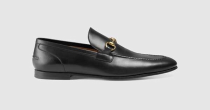 Gucci Jordaan leather loafer
