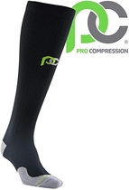 PRO Compression Marathon Socks, Calf-Length Graduated Compression Socks, Unisex