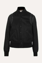 Saint Laurent Women's Leather Jackets - ShopStyle
