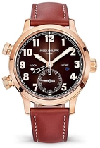 Patek Philippe Complications Rose Gold 7234R-001 with Brown Sunburst dial