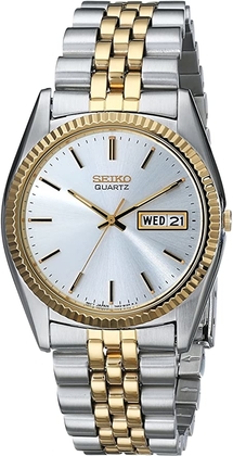 Seiko Men's SGF204 Stainless Steel Two-Tone Watch: Seiko