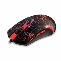 Redragon M701 Gaming Mouse, Wired, Lavawolf, 3500 DPI Optical Sensor, Switches with 7 Programmable Buttons &amp; 5 Memory Profiles for Windows PC Gamers (Black)