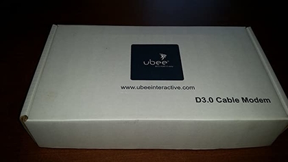 uBee DDM3513 Docsis 3.0 Cable Modem