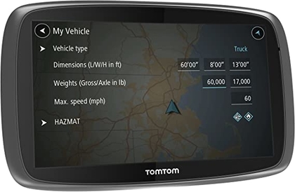 TomTom Trucker 600 GPS Device - GPS Navigation for Trucks