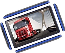 Xgody 886 7 Inch 8GB RAM Built-in / 256MB ROM Capacitive Touchscreen with Sunshade Spoken Turn-by-Turn Directions SAT NAV Car Truck GPS Navigation Lifetime Map Updates Speed Limit Displays