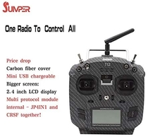 Jumper-XYZ T12 Pro OpenTX Radio Transmitter USB Chargeable Remote Controller JP4-in-1 Multi-Protocol 2.4inch LCD RF Module (Model 2): Toys & Games