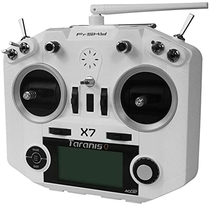 FrSky Taranis Q X7 2.4GHz ACCST 16CH Radio Transmitter Remote Controller - White (Excludes Battery, Battery Holder and Charger): Toys & Games