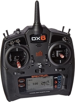 Spektrum DX6 6-Channel 2.4GHz DSMX RC Radio Transmitter Only, SPMR6750