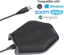 Amazon.com: Movo MC1000 Conference USB Microphone for Computer Desktop and Laptop with 180° / 20' Long Pick up Range Compatible with Windows and Mac for Dictation, Recording, YouTube, Conference Call, Skype