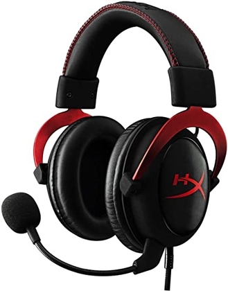 HyperX Cloud II - Gaming Headset, 7.1 Surround Sound, Memory Foam Ear Pads