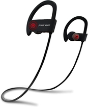 Fusion Beats Bluetooth Headphones/Best, Noise Cancelling Wireless Sports Earphones/Sweatproof Earbuds for Gym Running/Up to 8 Hours of Working Time/Built-in Mic Headsets/Earbuds