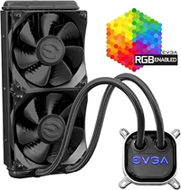 EVGA CLC 280mm All-In-One RGB LED CPU Liquid Cooler, 2x FX13 140mm PWM Fans, Intel, AMD, 5 YR Warranty, 400-HY-CL28-V1: Computers & Accessories