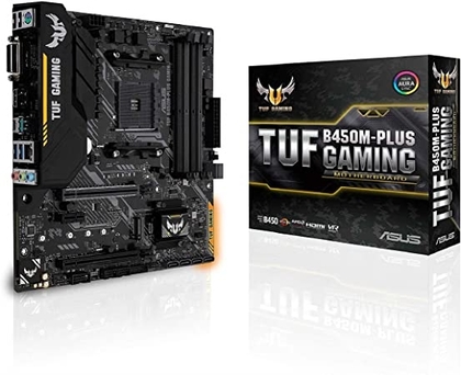 Asus TUF B450M-PLUS Gaming AMD B450 Socket AM4 Micro ATX