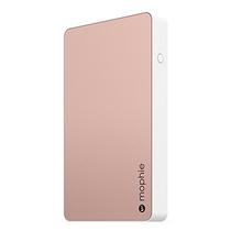 mophie PowerStation - Universal External Battery - Made for Smartphones and Tablets (6,000mAh) - Rose Gold