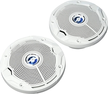 JBL MS6520 180W, 6.5 Coaxial Marine Speakers - (Pair) White 