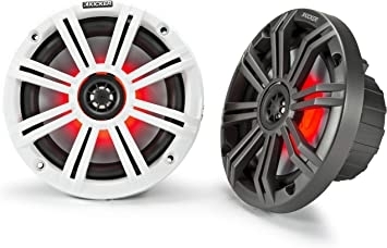 #10 Kicker KM 6.5 Inch Marine UV Treated Speakers