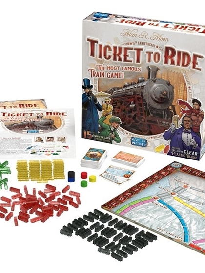 "Ticket to Ride (board game) - Wikipedia" | 