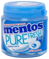 Люди рекомендуют "Жевательная резинка MENTOS Pure fresh"