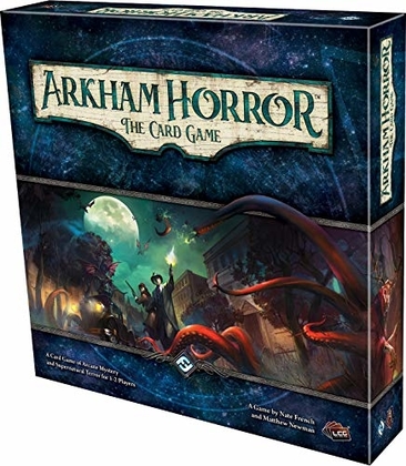 People recommend "Arkham Horror - The Card Game"