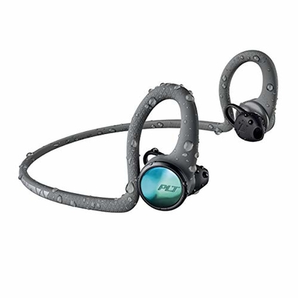 People recommend "Plantronics BackBeat FIT 2100 Wireless Headphones, Sweatproof and Waterproof In Ear Workout Headphones, Grey - 212201-99"