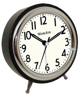 People recommend "Pottery Barn Charleston Vintage Alarm Clock"