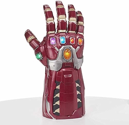 People recommend "Avengers Marvel Legends Series Endgame Power Gauntlet Articulated Electronic Fist"