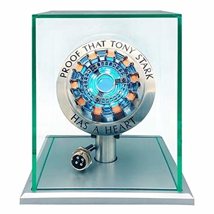 People recommend "1:1 Iron Man Arc Reactor MK1,DIY USB Finished Product,Vibration Sensing,LED Light,USB Interface,No Assembly Required,no Remote Control Required,Toys Gift(with Display Case)"