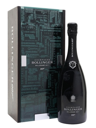 People recommend "Bollinger 2011 Blanc de Noirs Vintage Champagne- 007 Edition : The Whisky Exchange"