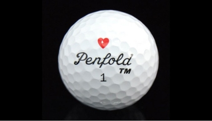 People recommend "Penfold Heart Golf Ball"