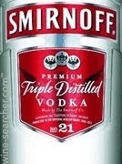 People recommend "Smirnoff No. 21 Red Label Vodka "