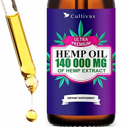 People recommend "Hemp Oil 140 000mg for Pain Relief, Relaxation, Better Sleep, All Natural, Pure Extract, Vegan Friendly"
