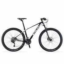 People recommend "SAVADECK DECK300 Carbon Fiber Mountain Bike 27.5"/29" Complete Hard Tail MTB Bicycle 30 Speed with M6000 DEORE Group Set (White, 29" 19")"