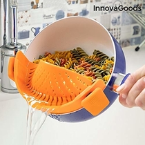 People recommend "InnovaGoods IG814991 Silicone Pastrainer Drainer"
