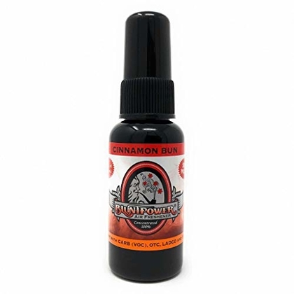 People recommend "BluntPower 1.5oz High Concentrated Air Freshener - Cinnamon Bun"